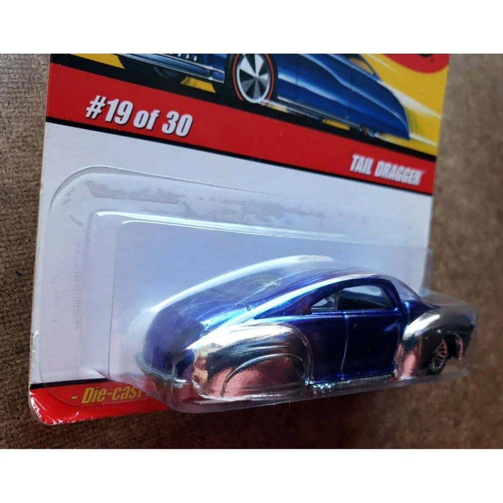 2007 Hot Wheels TAIL DRAGGER CLASSICS SERIES 3 19/30 1:64 Spectraflame BLUE VAR